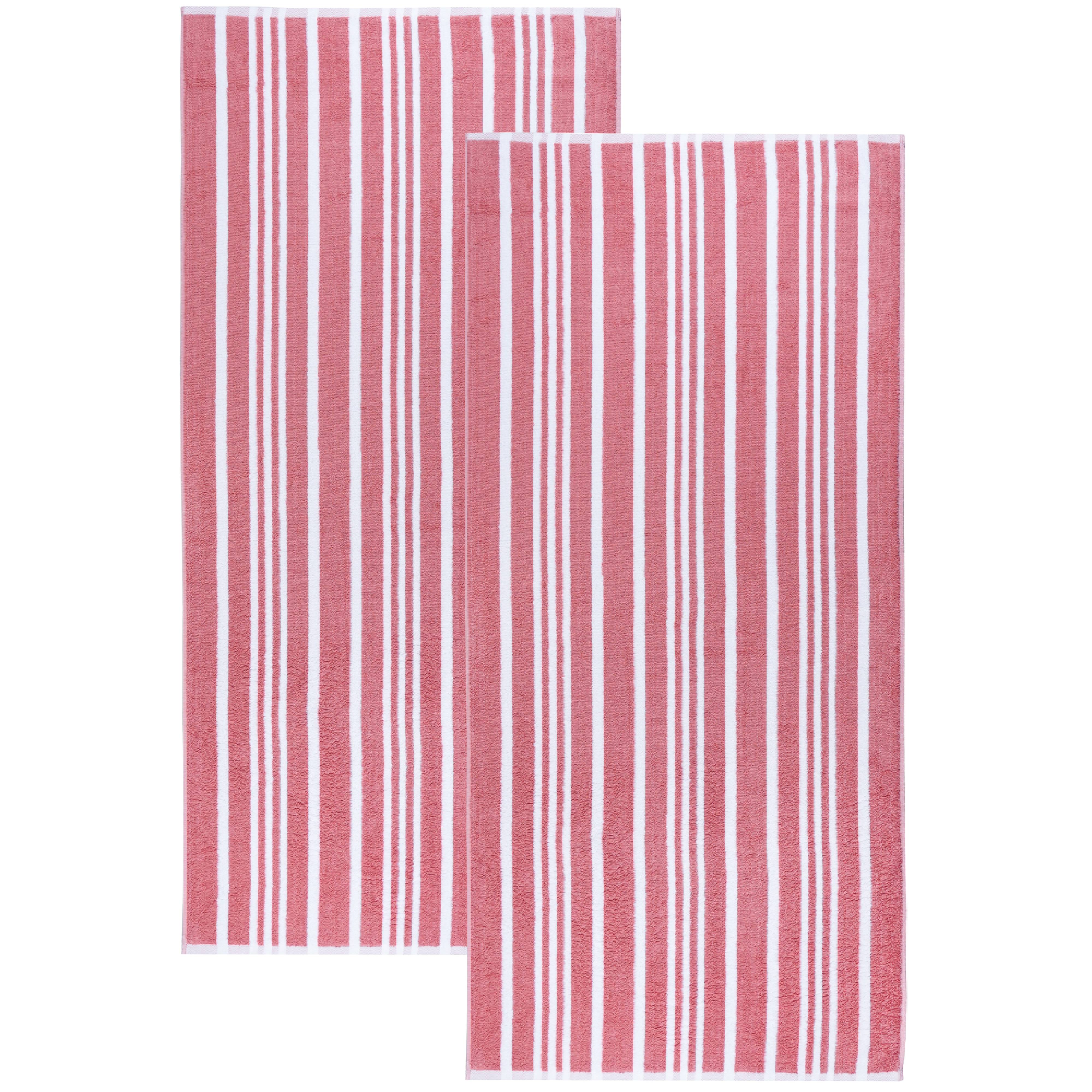 Amalfi Beach Towel (Pink)
