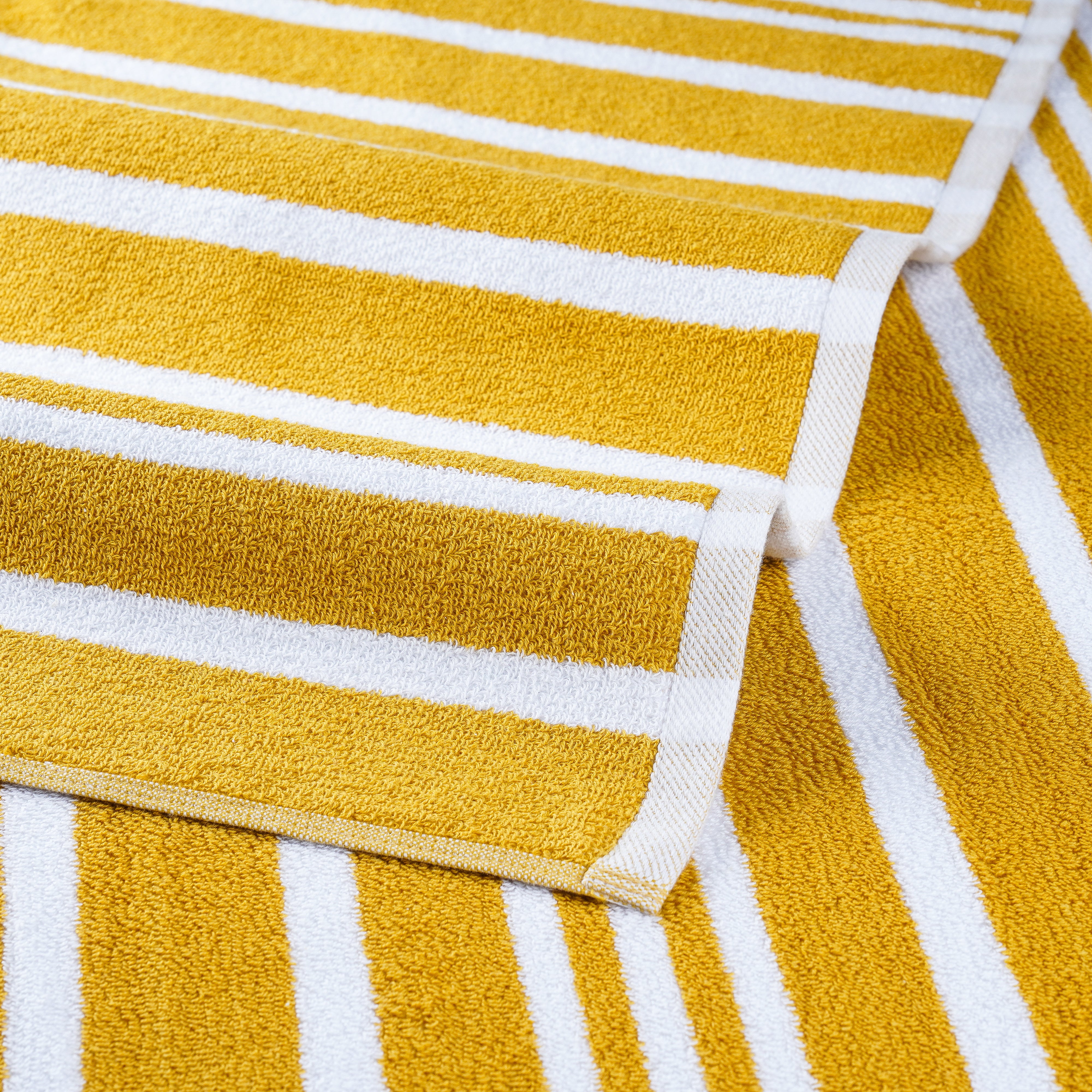 Amalfi Beach Towel (Mustard)